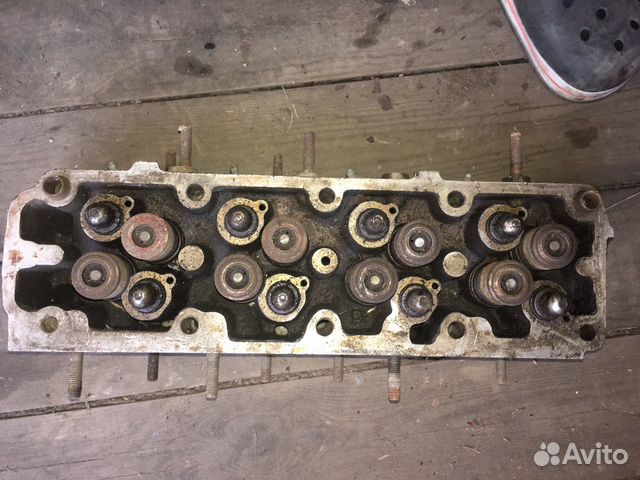 Головка блока цилиндра Opel Vectra A с дефектом