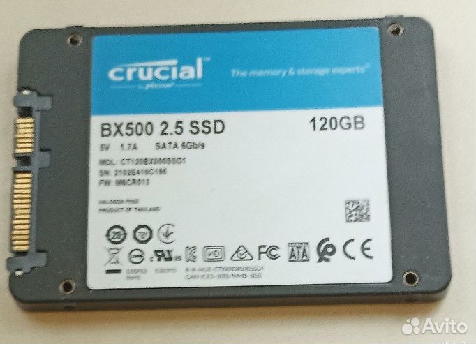 SSD 120 гб 2.5