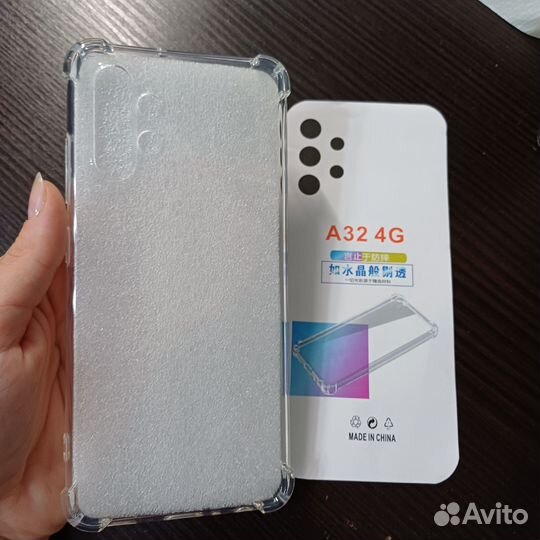 Чехол и защитное стекло на Samsung Galaxy A32