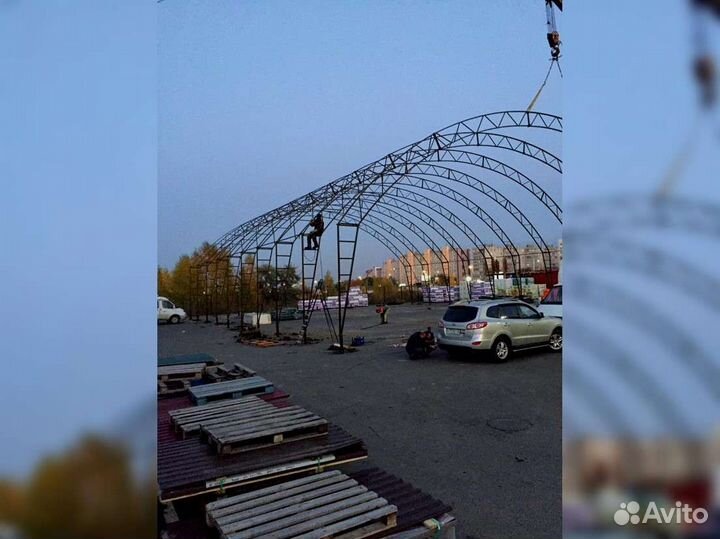 Ангар 18х60м. Тип В