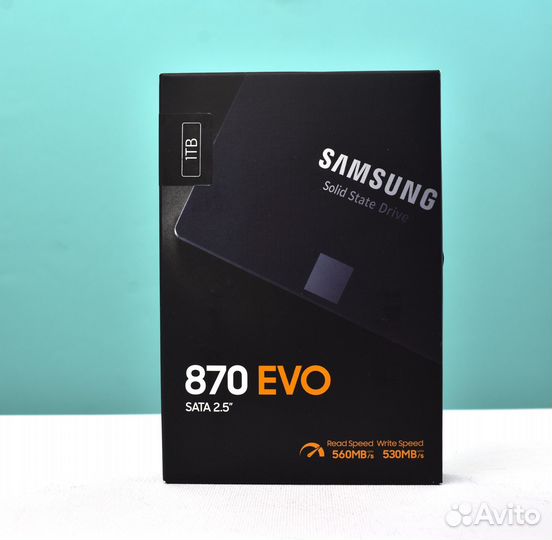 SSD samsung 870 EVO 1тb 2,5
