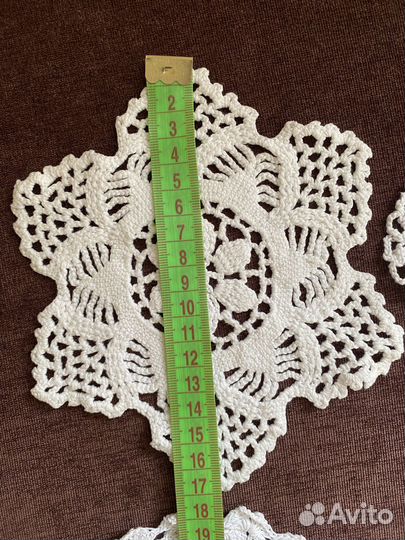 Салфетки вязаные крючком