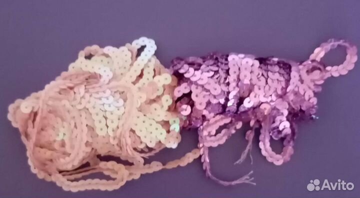 Декоративная тесьма 7 метров катушка