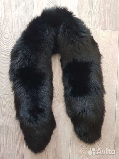 Меховой воротник песец