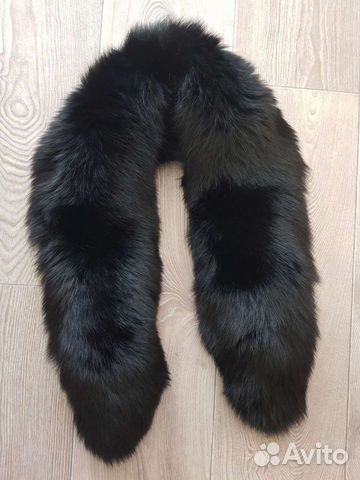 Меховой воротник песец