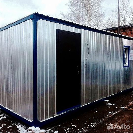 Бытовка баня 6x2.4