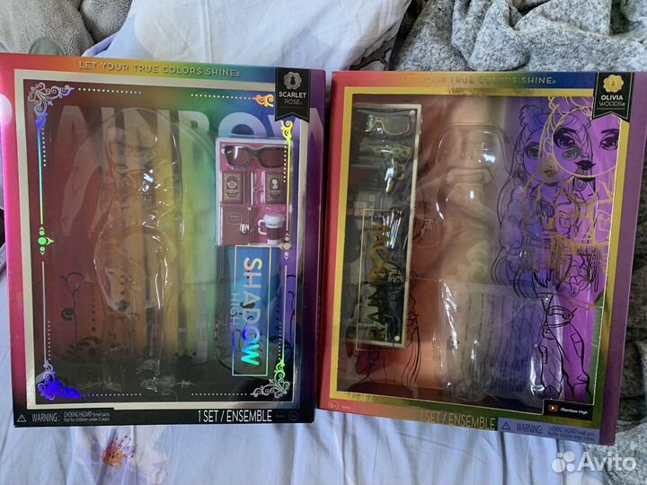 Rainbow shadow high коробки