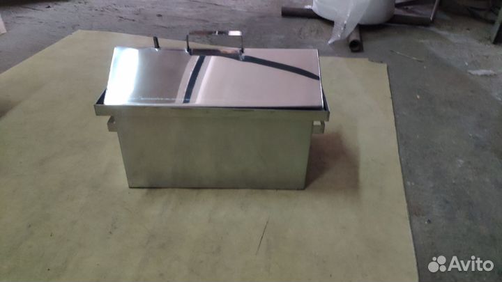 Коптильня домиком с гидрозатвором