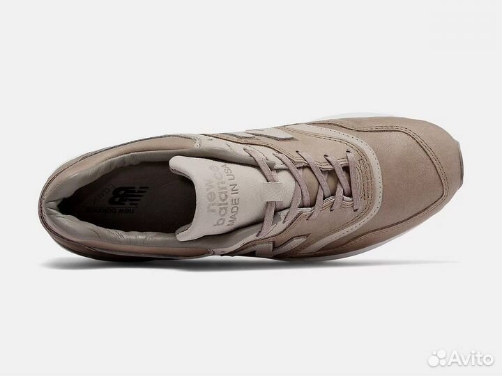 New Balance 997 x Horween leather M997BKR. US 10,5