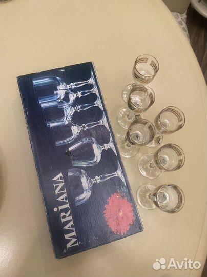 Рюмки богемия Чехия