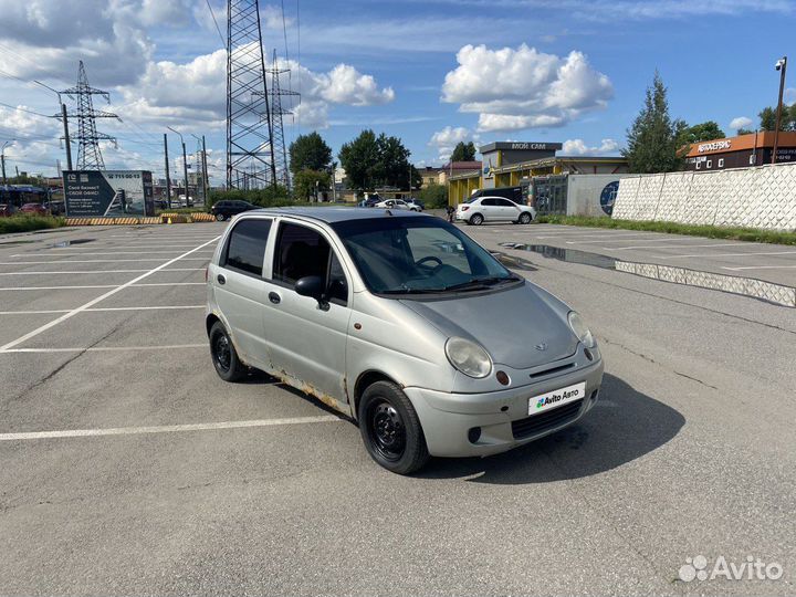 Daewoo Matiz 0.8 МТ, 2006, 204 900 км