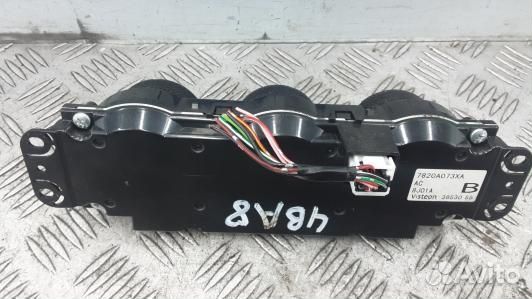 Блок управления печки и климат-контроля mitsubishi