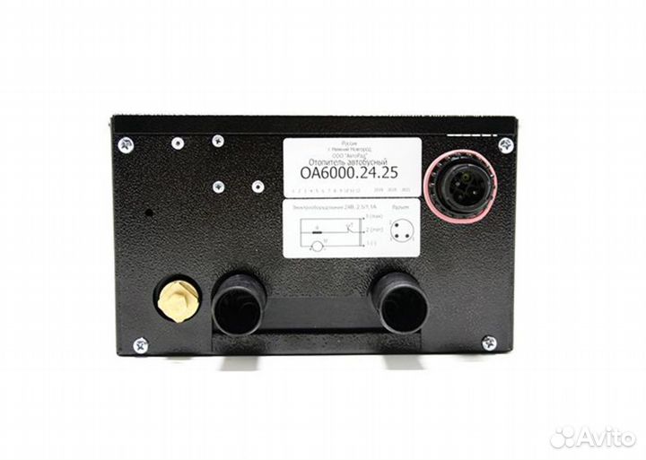 Отопитель лиаз салона 24V металлический корпус АВТ