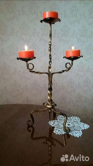 Подсвечник канделябр