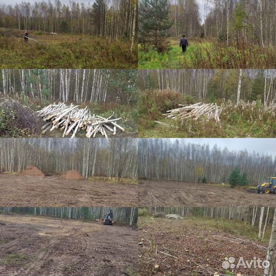 Расчистка участка под ключ