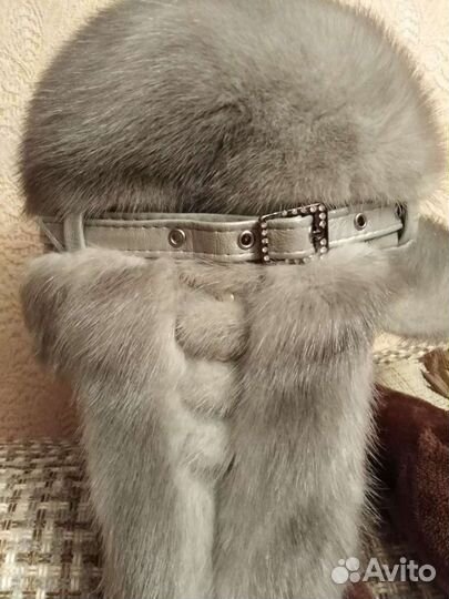 Шапка норковая