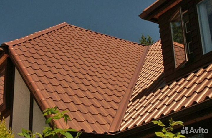 Вальмовая металлочерепица