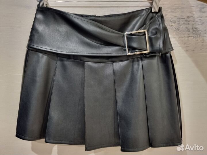 Юбка мини из экокожи You Wanna (S)