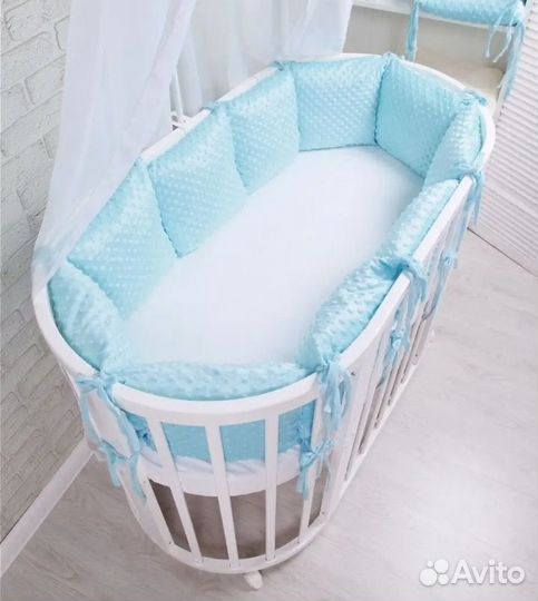 Бортики в кроватку