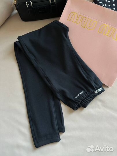 Утепленные лосины MIU MIU