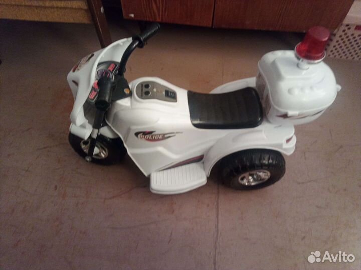 Детский мотоцикл на аккумуляторе бу
