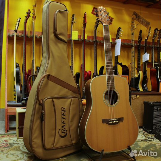 Акустическая гитара Crafter + Аксессуары
