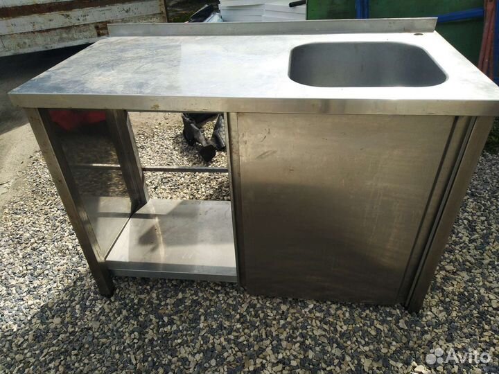 Столы из нержавейки бу