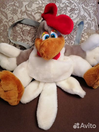 К Новому году - Детский рюкзак - мягкая игрушка