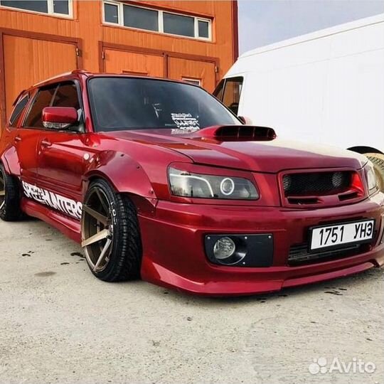 Обвес на subaru forester sg5
