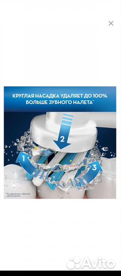 Зубная щетка oral b vitality б/у