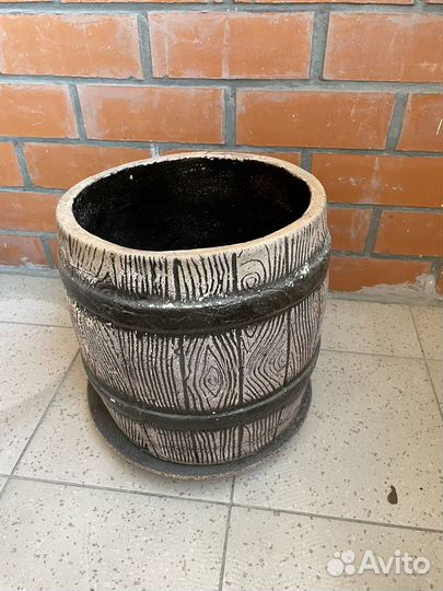 Горшки керамические для цветов бу