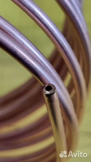 Трубка медная тормозная 6 метров 4.75мм
