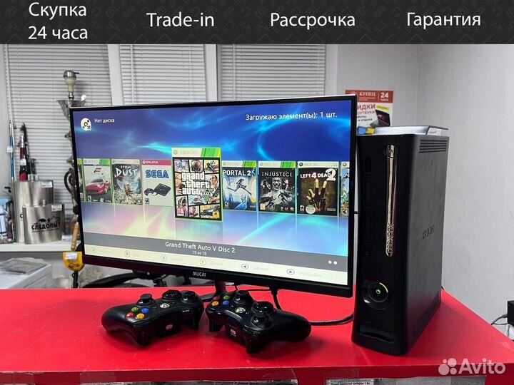 Игровая приставка xbox 360