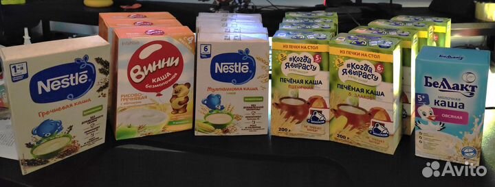 Детские каши Nestle,Когда я вырасту,Винни,Беллакт