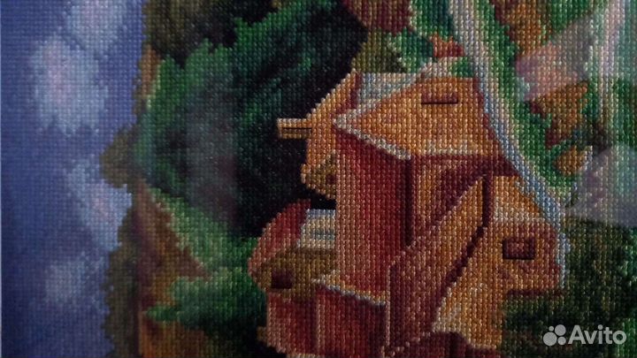 Картина ручной работы(вышивка крестом)