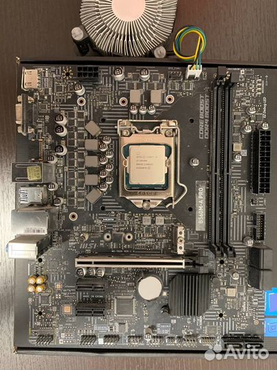 Процессор Intel Core i5 10400f + MSI B560M-A Pro