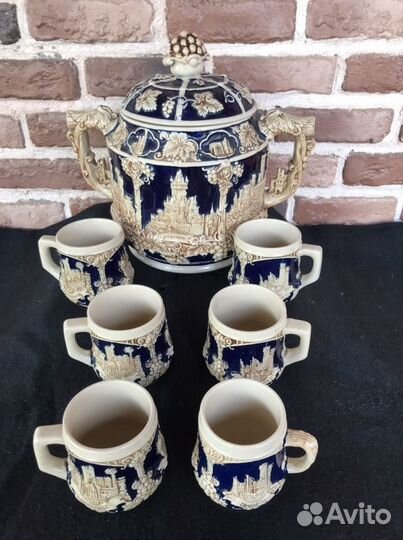 Крюшоница с кружками Бавария