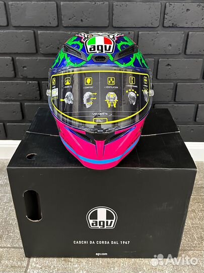 Мото шлем интеграл AGV Veloce S