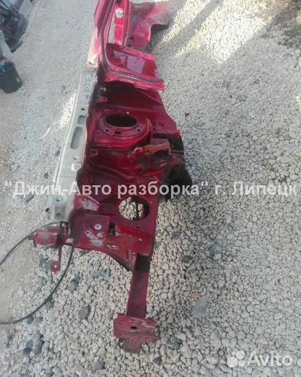 Лонжерон передний четверть меган 2 седан