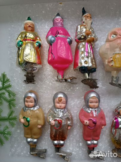 Елочные игрушки СССР