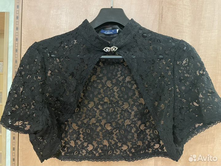 Болеро кружевное, размер 54