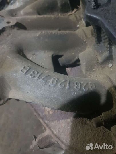 Впускной коллектор ауди 80