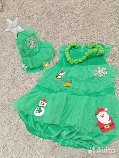 Новогодний костюм ёлочка
