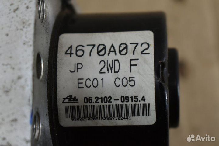 Блок ABS Mitsubishi Lancer 10 поколение 2007