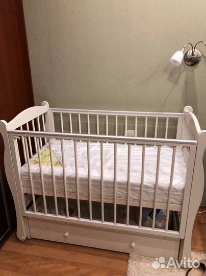 Детская кроватка можга красная звезда