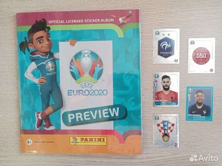Евро 2020 Превью/Euro 2020.Panini.Наклейки