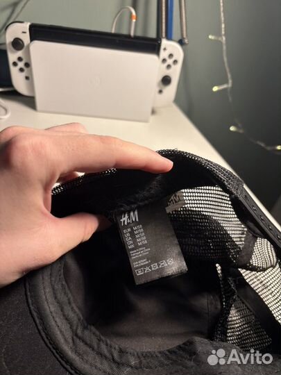 Кепка h&m mtv черная