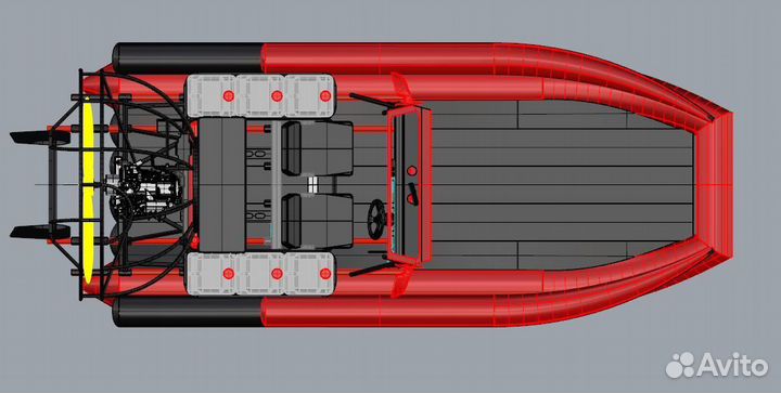 Аэролодка Сибэкс ProLight 150 л.с