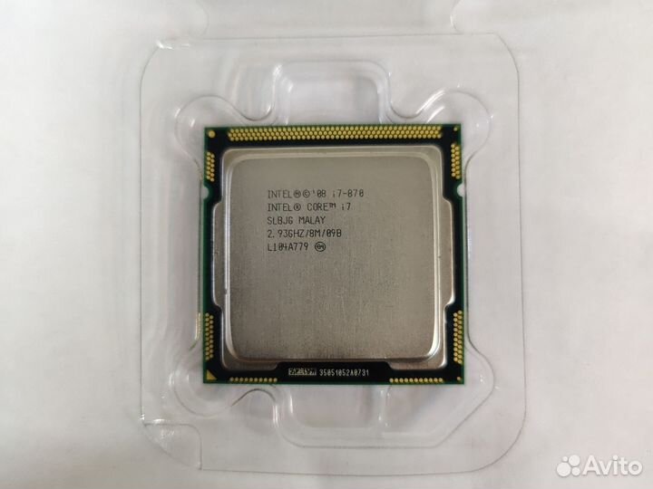 Процессор intel core i7 870