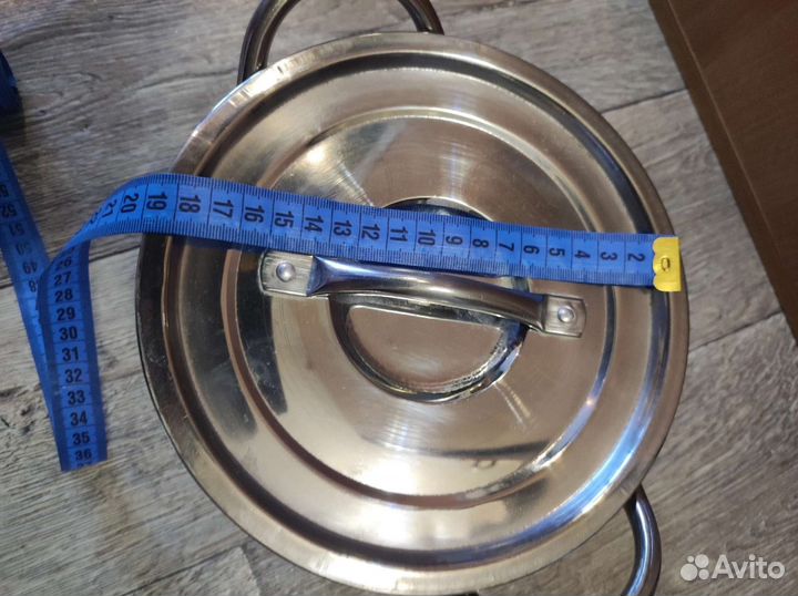 Кастрюля из нержавейки 3 литра